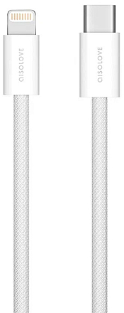 Кабель SOLOVE DW6 Type-C/Lightning, 1м, 20W, серый в Челябинске купить по недорогим ценам с доставкой