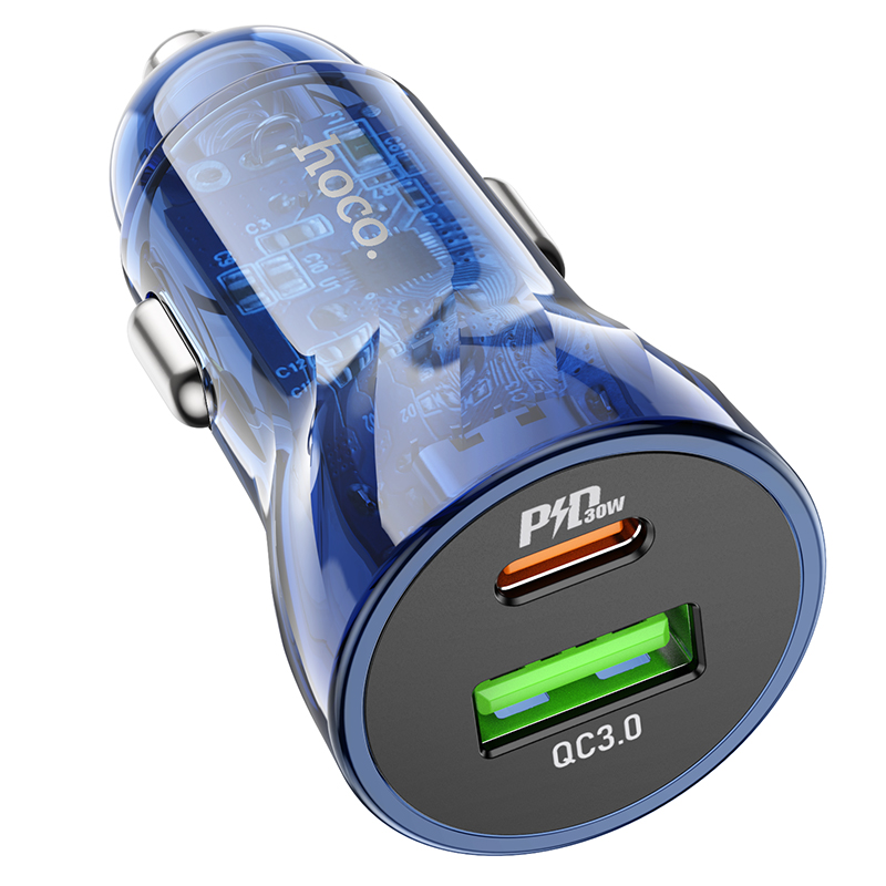 АЗУ HOCO Z47A 30W, QC3.0+PD20W (Usb-C+Usb-A) в Челябинске купить по недорогим ценам с доставкой