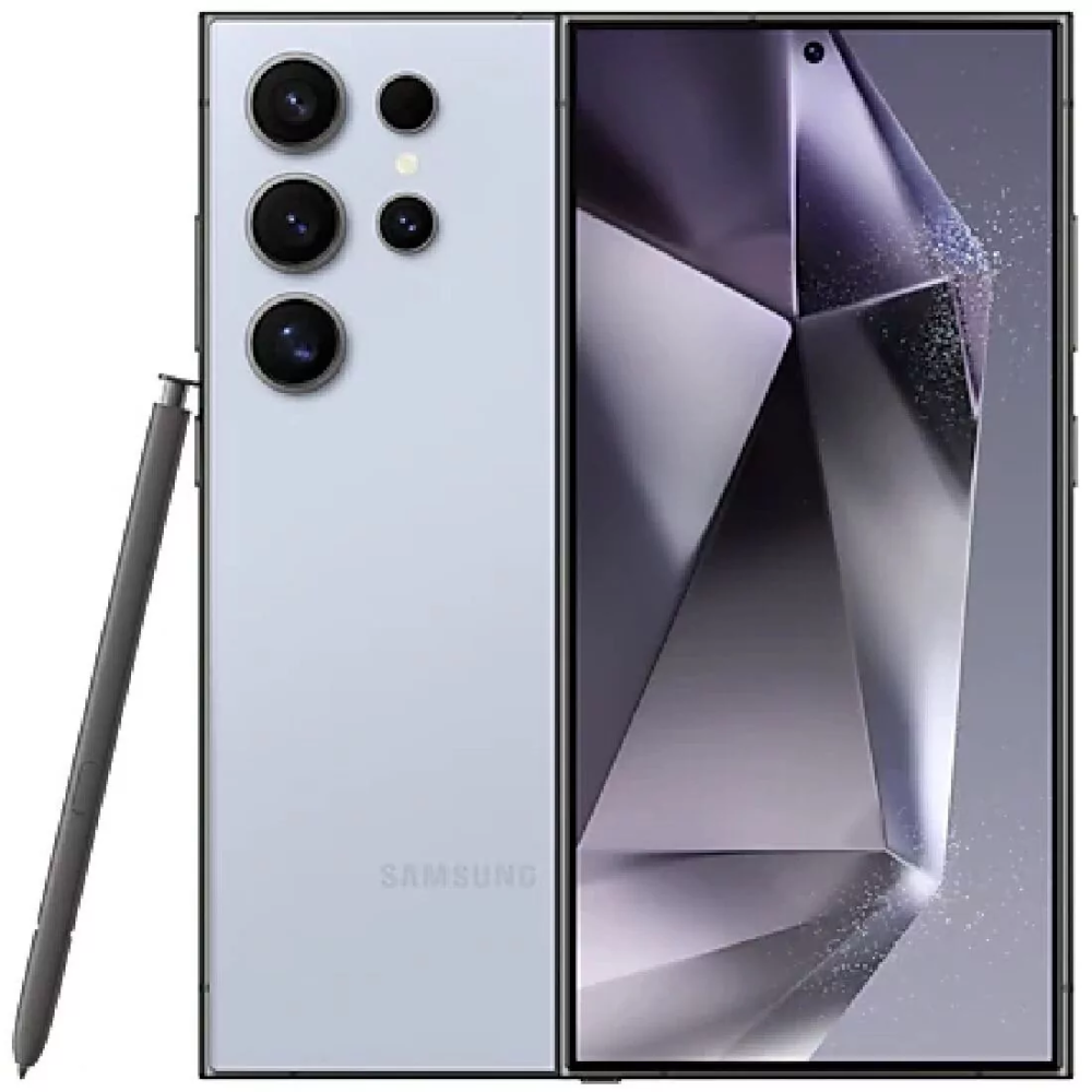 Смартфон Samsung Galaxy S24 Ultra 12/256Gb Titanium Blue в Челябинске купить по недорогим ценам с доставкой
