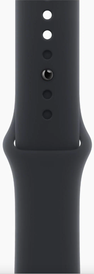 Умные часы Apple Watch Series 9 41mm Midnight Aluminum Case with Black Sport Band в Челябинске купить по недорогим ценам с доставкой