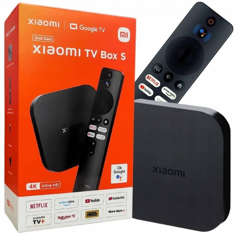 ТВ-приставка Xiaomi Mi Box S (2nd Gen) в Челябинске купить по недорогим ценам с доставкой
