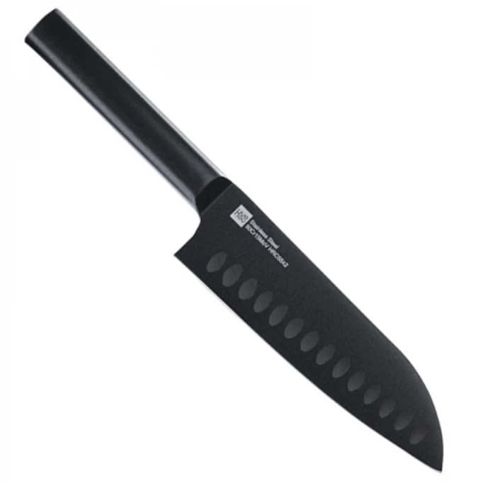 Набор Xiaomi Knife Black HU0076, 4 ножа с подставкой, черный в Челябинске купить по недорогим ценам с доставкой