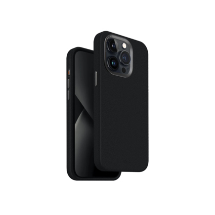 Накладка UNIQ Magnetic Charger Lyden для iPhone 15 Pro Max (Черный)