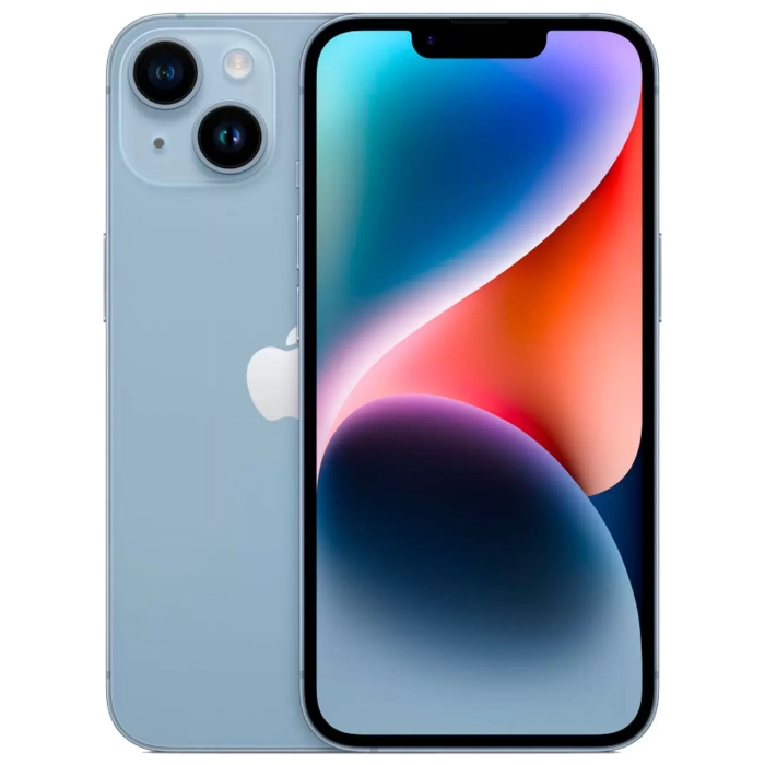 Смартфоны Смартфон Apple iPhone 14 256GB Blue (Sim+E-Sim) в Челябинске купить по недорогим ценам с доставкой