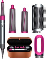 Стайлер Dyson Airwrap Complete Long, серебристый/фуксия в Челябинске купить по недорогим ценам с доставкой