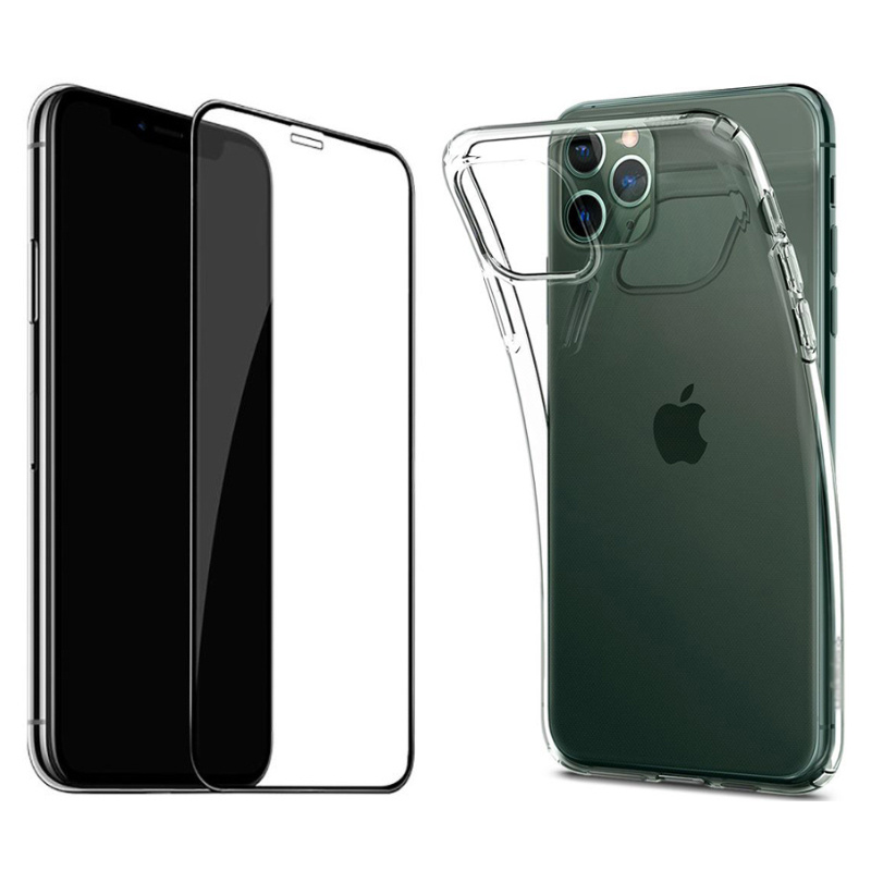 Комплект защитное стекло+чехол 3D RH Gamer для iPhone 11 Pro Max в Челябинске купить по недорогим ценам с доставкой