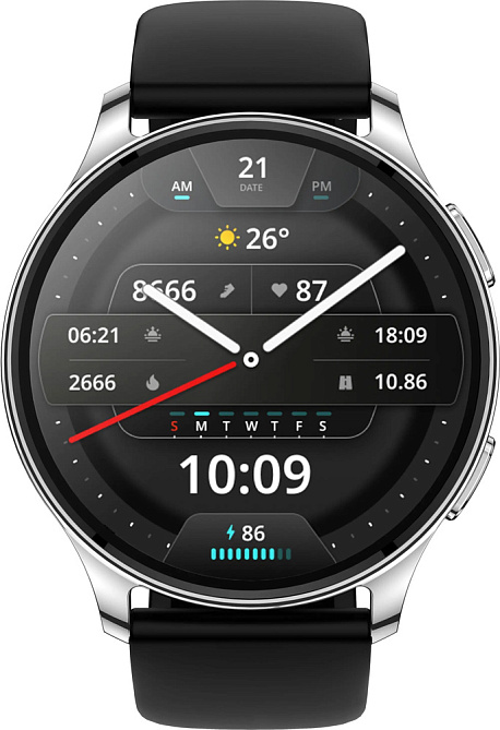 Умные часы Amazfit Pop 3R, серебристые (A2319) в Челябинске купить по недорогим ценам с доставкой