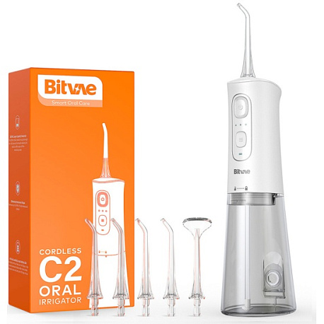 Ирригатор Bitvae C2 Water Flosser, белый в Челябинске купить по недорогим ценам с доставкой