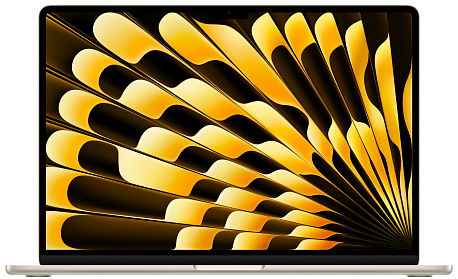 Ноутбук Apple MacBook Air 15 (M3, 8-Core, GPU 10-Core, 8GB, 256GB) Starlight в Челябинске купить по недорогим ценам с доставкой