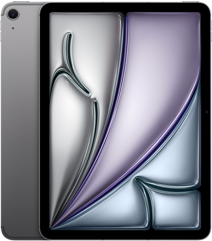 Планшет Apple iPad Air 13'' 2024 128 ГБ, Wi-Fi, space gray в Челябинске купить по недорогим ценам с доставкой