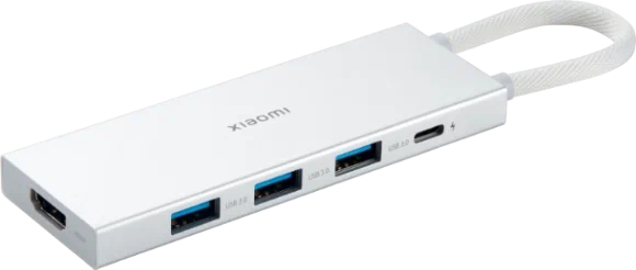 USB-хаб Xiaomi Type-C 5в1 3USB/1USB-C/HDMI (XMDS05YM) в Челябинске купить по недорогим ценам с доставкой