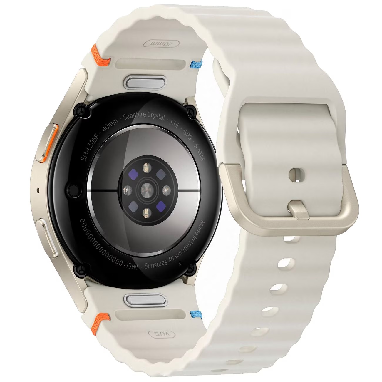 Смарт-часы Samsung Galaxy Watch7 40mm LTE, белое золото в Челябинске купить по недорогим ценам с доставкой