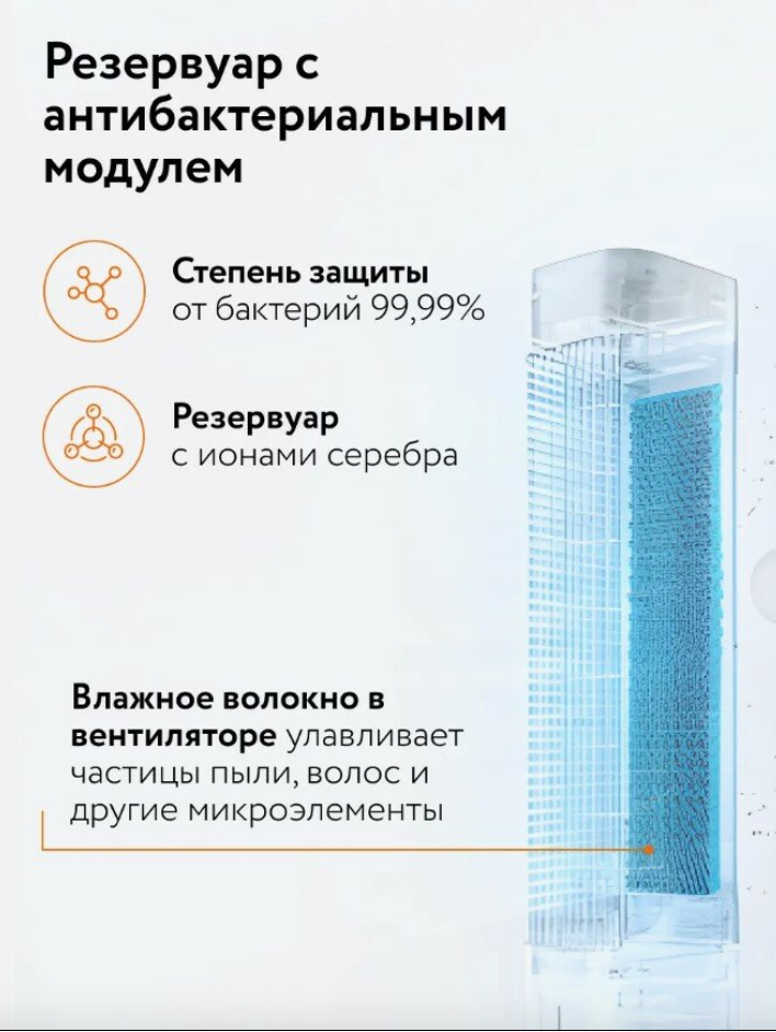 Вентилятор с увлажнением воздуха Xiaomi Mijia Smart Evaporative Cooling Fan (ZFSLFS01DM) в Челябинске купить по недорогим ценам с доставкой