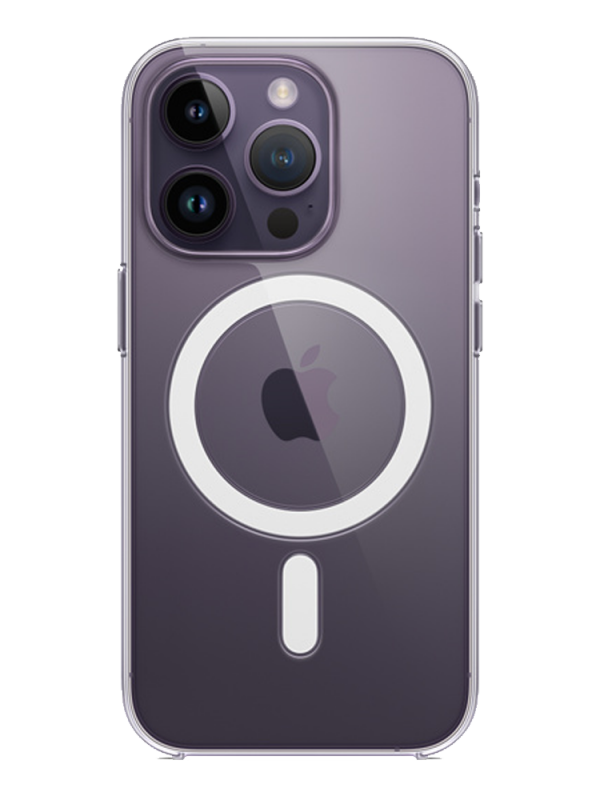 Накладка Magnetic Clear Case для iPhone 14 Pro Max (с MagSafe) в Челябинске купить по недорогим ценам с доставкой