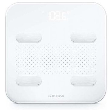 Напольные весы YUNMAI S Smart Scale M1805GL, белые в Челябинске купить по недорогим ценам с доставкой