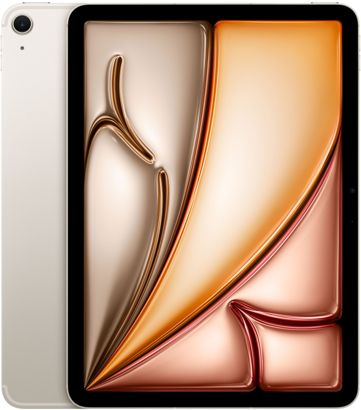Планшет Apple iPad Air 13'' 2024 128 ГБ, Wi-Fi, starlight в Челябинске купить по недорогим ценам с доставкой