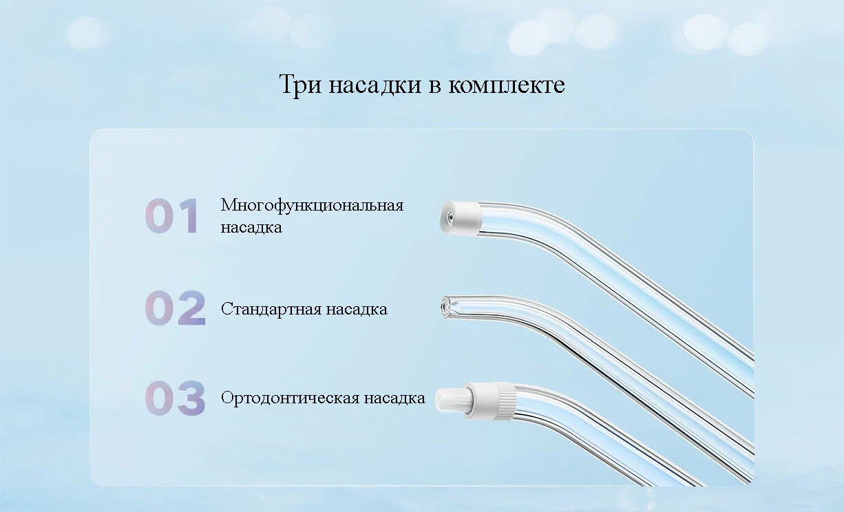 Ирригатор Xiaomi Mijia Electric Teeth Flosser F300 Smoked, зеленый (MEO703) в Челябинске купить по недорогим ценам с доставкой