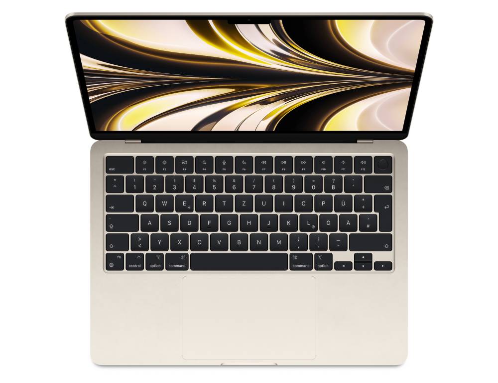 Ноутбук Apple MacBook Air 13 2022 (M2, 8-core, 256GB) Starlight в Челябинске купить по недорогим ценам с доставкой