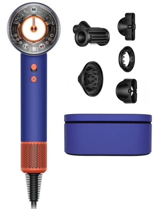 Фен Dyson Supersonic Nural HD16, Blue/Topaz в Челябинске купить по недорогим ценам с доставкой