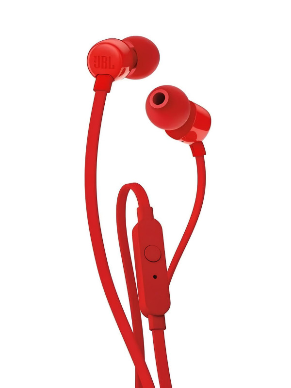 Стерео-наушники JBL T110 (Красный)