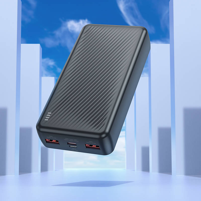 Внешний аккумулятор Borofone BJ56A 20000 mAh QC3.0 PD 22.5W, черный в Челябинске купить по недорогим ценам с доставкой