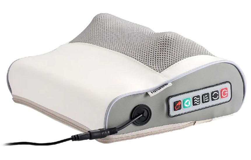 Массажная подушка Bomidi Massage Pillow MP1, белая в Челябинске купить по недорогим ценам с доставкой