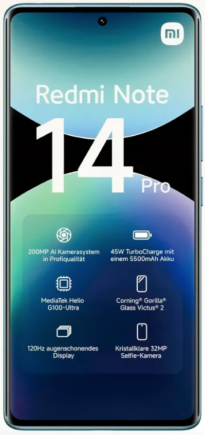 Смартфон Xiaomi Redmi Note 14 Pro 8/256Gb Blue в Челябинске купить по недорогим ценам с доставкой