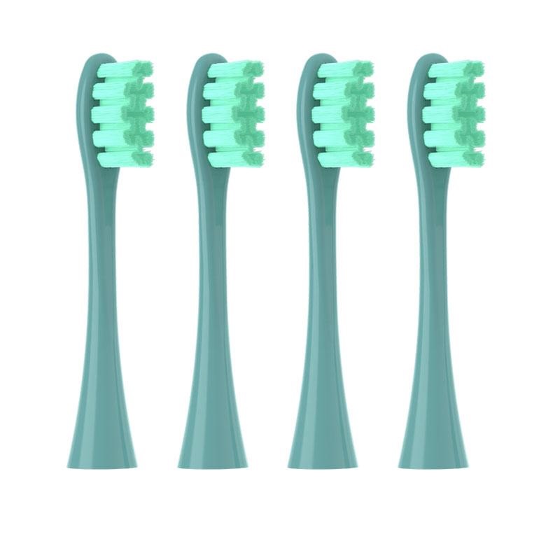 Сменные насадки для зубных щеток Oclean Air/Se/One/F1/Z1/X Pro/Air 2, зеленые (2шт) в Челябинске купить по недорогим ценам с доставкой