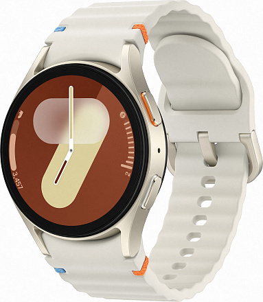 Смарт-часы Samsung Galaxy Watch7 40mm LTE, белое золото в Челябинске купить по недорогим ценам с доставкой