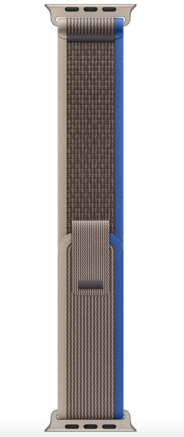 Умные часы Apple Watch Ultra GPS+Cellular 49mm Titanium Case with Blue/Grey Trail Loop (EU) в Челябинске купить по недорогим ценам с доставкой