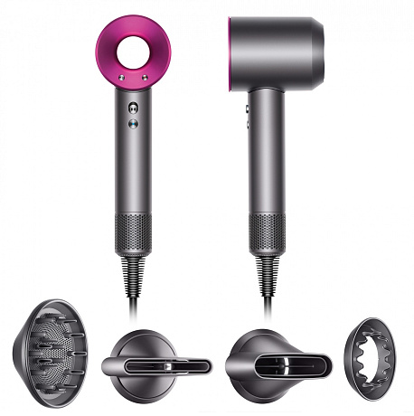 Фен для волос Xiaomi SenCiciMen Hair Dryer HD15, розовый (5 насадок) в Челябинске купить по недорогим ценам с доставкой