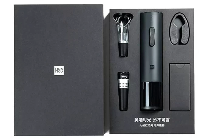 Винный набор HuoHou Electric Wine Opener 4in1 (HU0047) в Челябинске купить по недорогим ценам с доставкой
