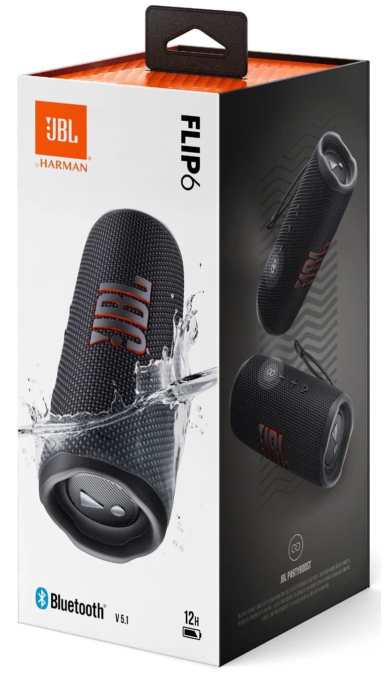 Портативная акустика JBL Flip 6, 30 Вт в Челябинске купить по недорогим ценам с доставкой