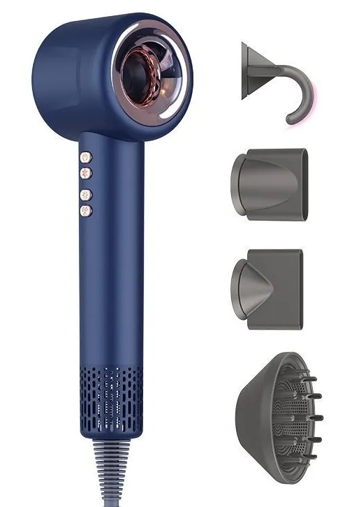 Фен для волос SenCiciMen Hair Dryer X13, синий в Челябинске купить по недорогим ценам с доставкой