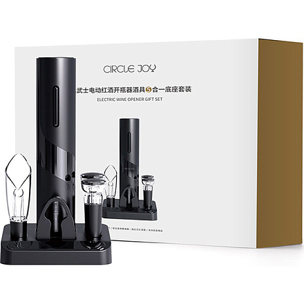 Набор аксессуаров для вина Xiaomi Circle Joy 5 in 1 (CJ-TZ08) в Челябинске купить по недорогим ценам с доставкой