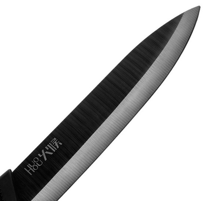 Набор Xiaomi Nano ceramic, 3 ножа и овощечистка, черный в Челябинске купить по недорогим ценам с доставкой