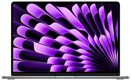 Ноутбук Apple MacBook Air 15 (M3, 8-Core, GPU 10-Core, 8GB, 256GB) Space Gray в Челябинске купить по недорогим ценам с доставкой