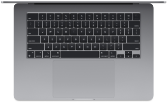 Ноутбук Apple MacBook Air 15" (M2, 8C CPU/10C GPU, 2023), 8 ГБ, 512 ГБ SSD, Space Gray в Челябинске купить по недорогим ценам с доставкой