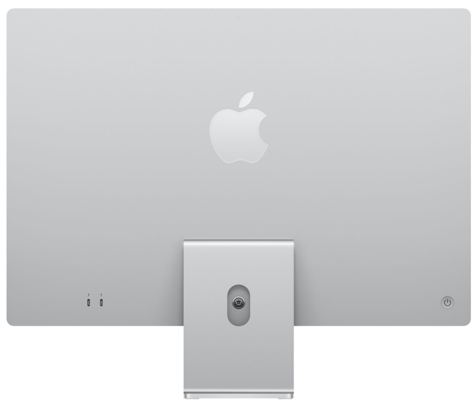 Apple iMac 24" Retina 4,5K, (M3 8C CPU, 10C GPU), 8 ГБ, 256 ГБ SSD, серебристый в Челябинске купить по недорогим ценам с доставкой