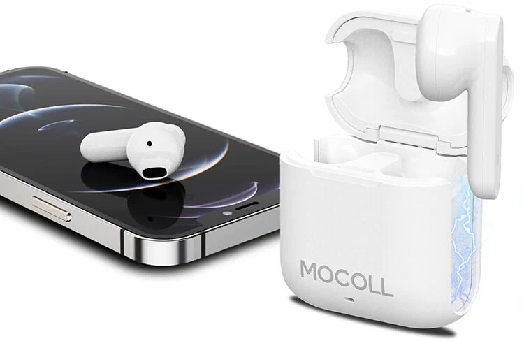 Беспроводные Bluetooth наушники MOCOLL Polaris в Челябинске купить по недорогим ценам с доставкой