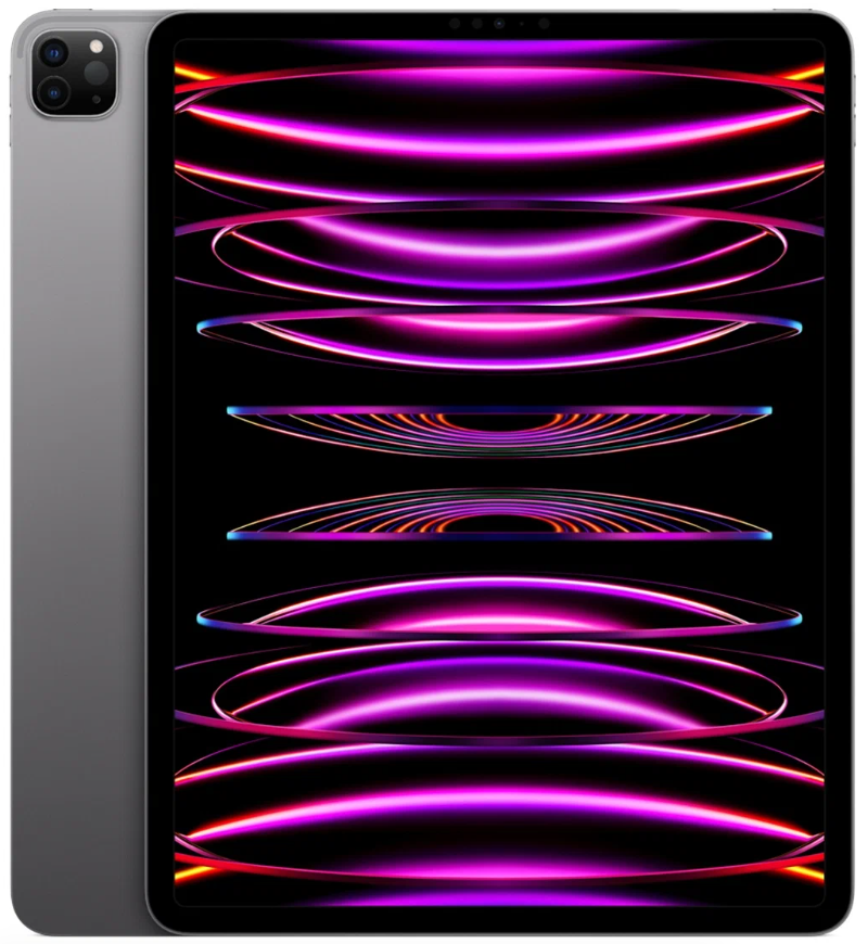 Планшет Apple iPad Pro 12.9 (2022) 256Gb, Wi-Fi+Cellular, Space Gray (EU) в Челябинске купить по недорогим ценам с доставкой