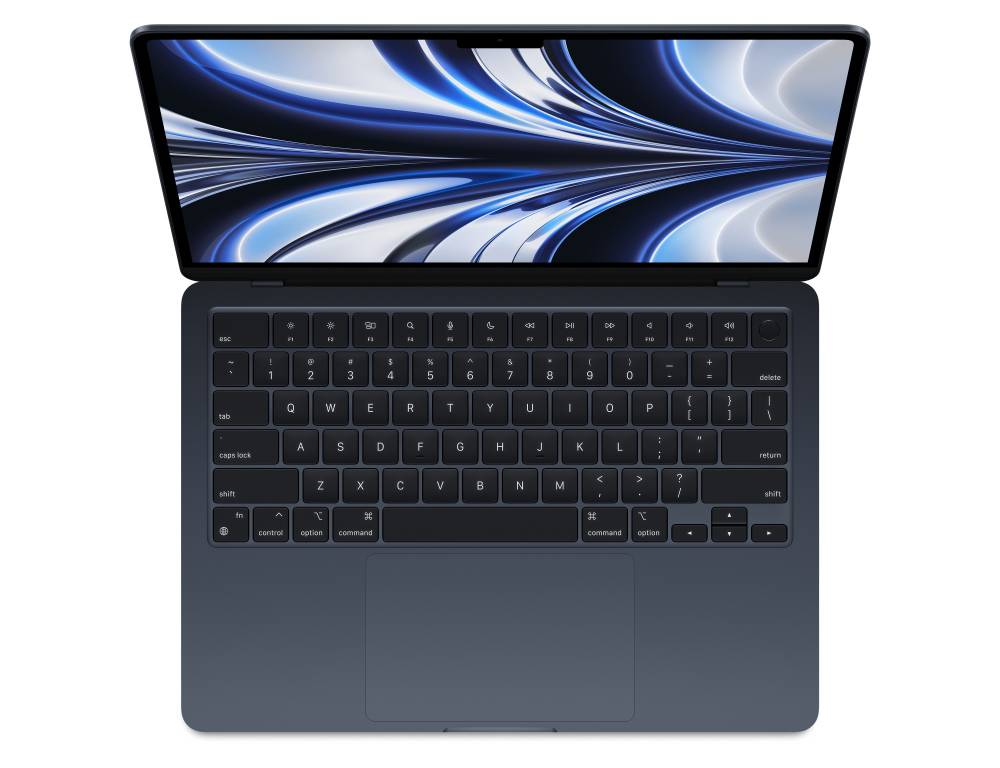 Ноутбук Apple MacBook Air 13 2022 (M2, 8-core, 256GB) Midnight в Челябинске купить по недорогим ценам с доставкой