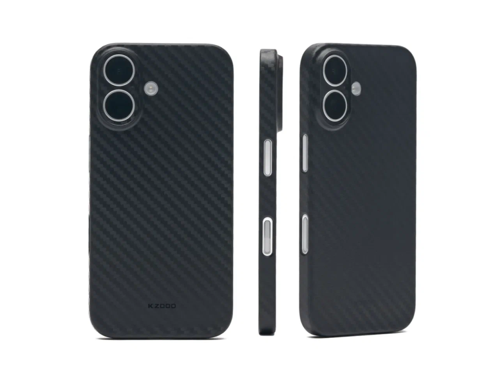 Накладка KZDOO Air Carbon для iPhone 16 в Челябинске купить по недорогим ценам с доставкой
