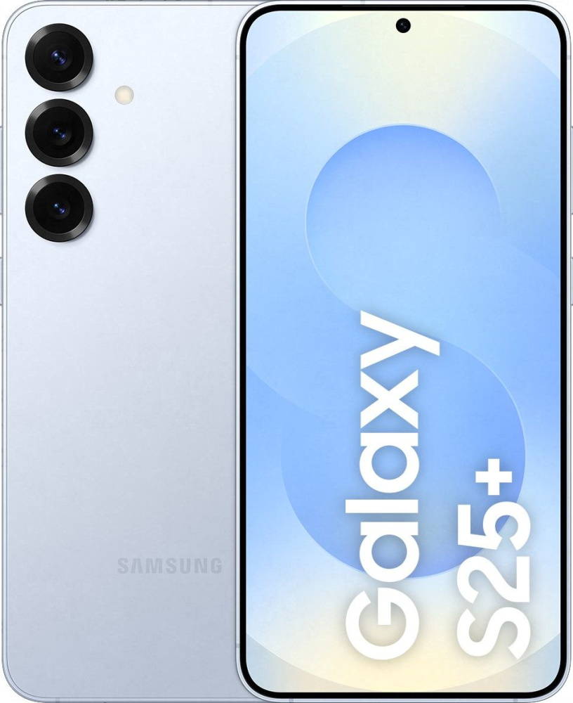 Смартфон Samsung Galaxy S25+ 12/512Gb, голубой в Челябинске купить по недорогим ценам с доставкой