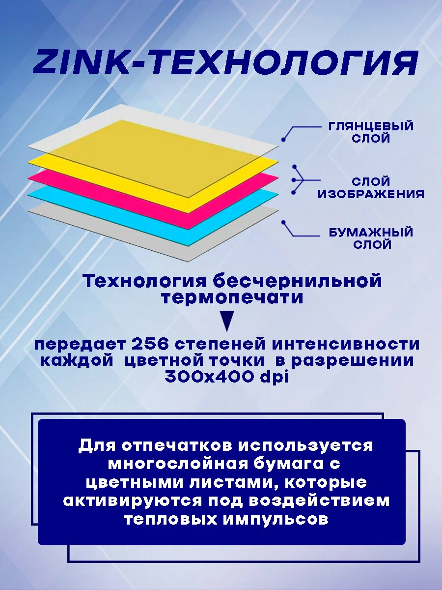 Фотопринтер Mi Portable Photo Printer в Челябинске купить по недорогим ценам с доставкой