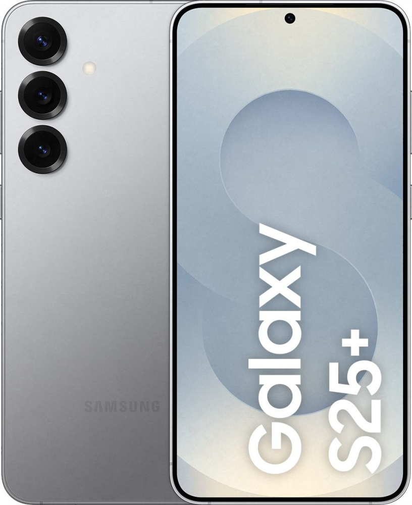 Смартфон Samsung Galaxy S25+ 12/256Gb, серый в Челябинске купить по недорогим ценам с доставкой