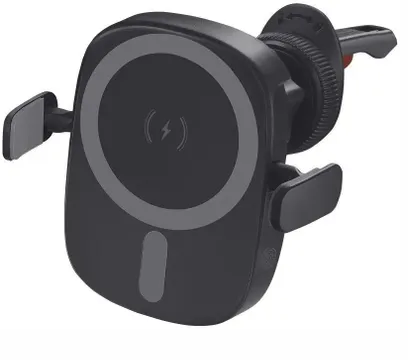 Автомобильный держатель c БЗУ Deppa 15W Universal QI, черный (QIWCP1G) в Челябинске купить по недорогим ценам с доставкой