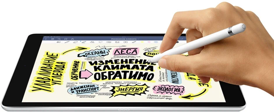 Планшет Apple iPad (2021) 256Gb Wi-Fi + Cellular, серебристый в Челябинске купить по недорогим ценам с доставкой