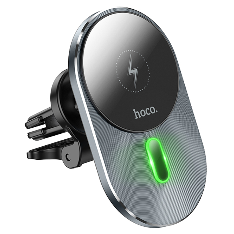 Автомобильный держатель HOCO CA91 Magic magnetic, с беспроводной зарядкой в Челябинске купить по недорогим ценам с доставкой