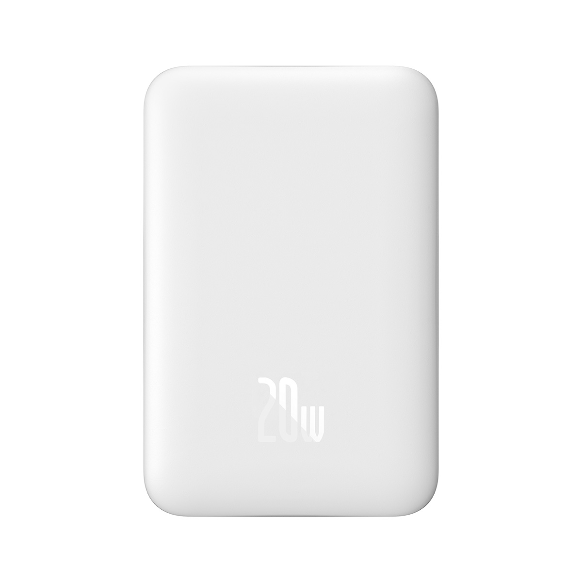 Внешний аккумулятор BASEUS Magnetic Mini 10000mAh, 20W c MagSafe, белый (PPCX030002) в Челябинске купить по недорогим ценам с доставкой